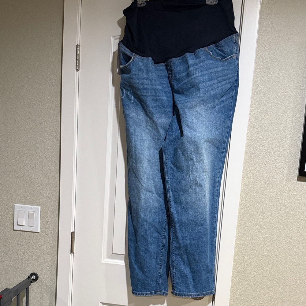 Blue Maternity Jeans